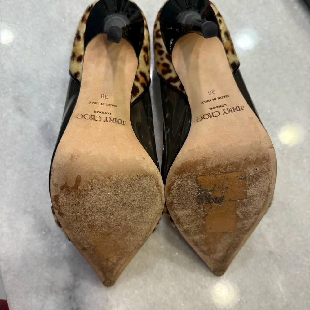 Jimmy Choo 38 - Animal Print - Picture 4 of 9